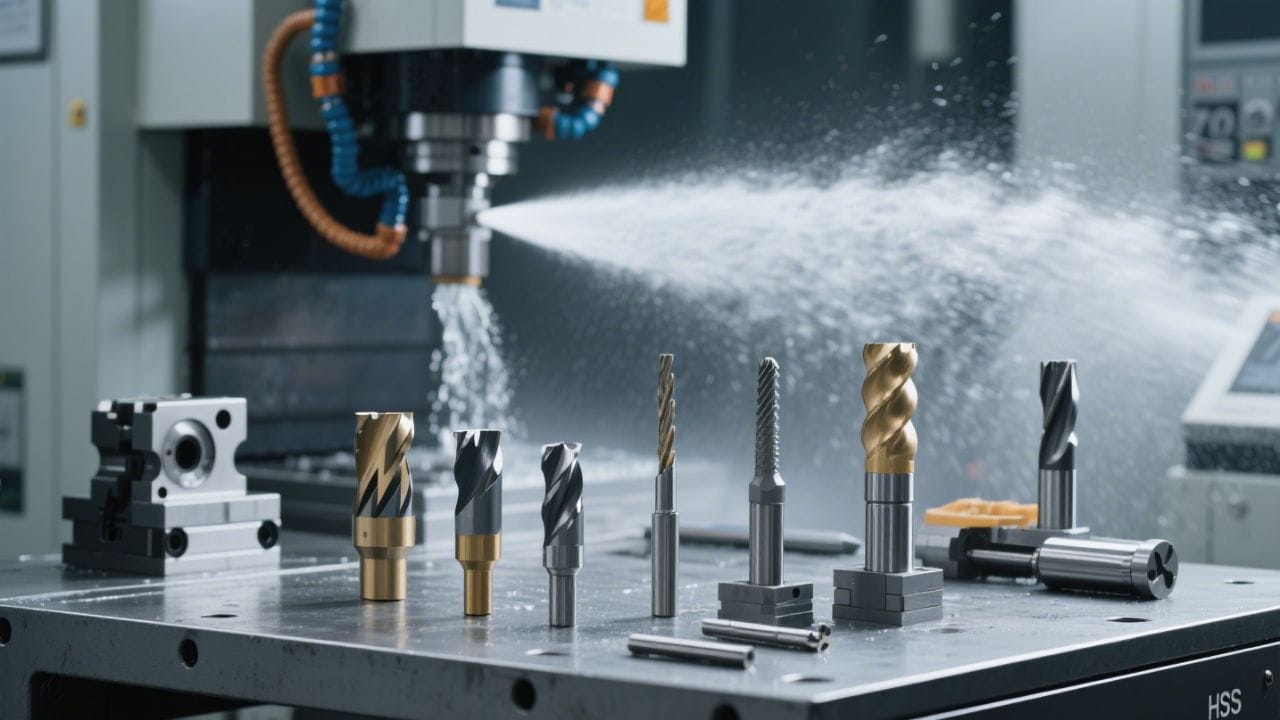 CNC Tools and High-Pressure Coolant for Metal Machining Optimization