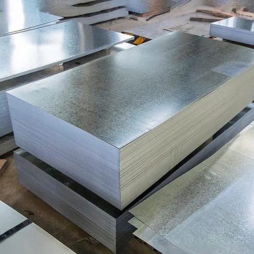 Galvanized sheet metal is used for manufacturing product enclosures.