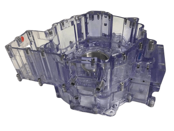 transparent pc motor housing for huawei electric vehicle